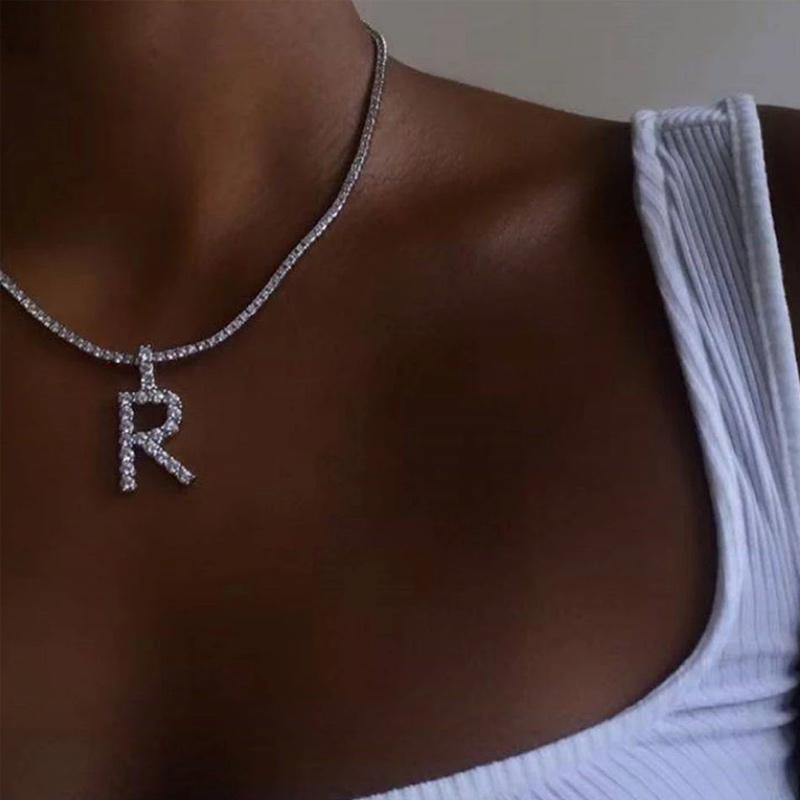 26 Letters Initial Necklace
