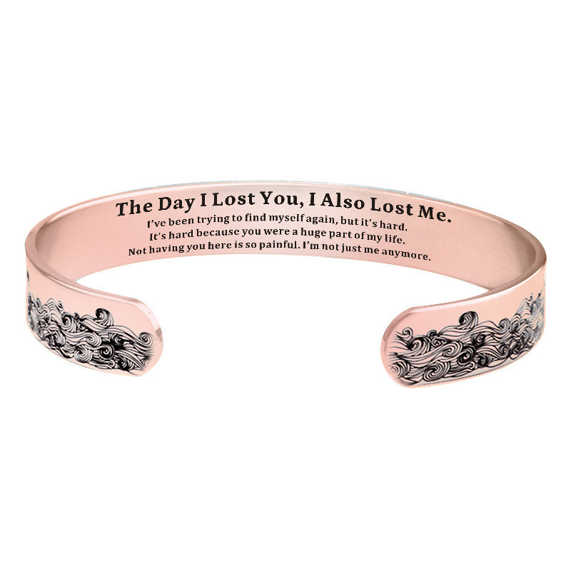 The Diary in which I lost you Memorial Bracelet