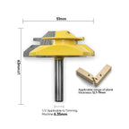 Router Bit 45-Degree Glue Joint Lock Miter
