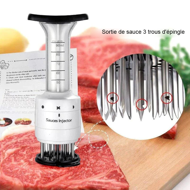 tender meat quick pin press