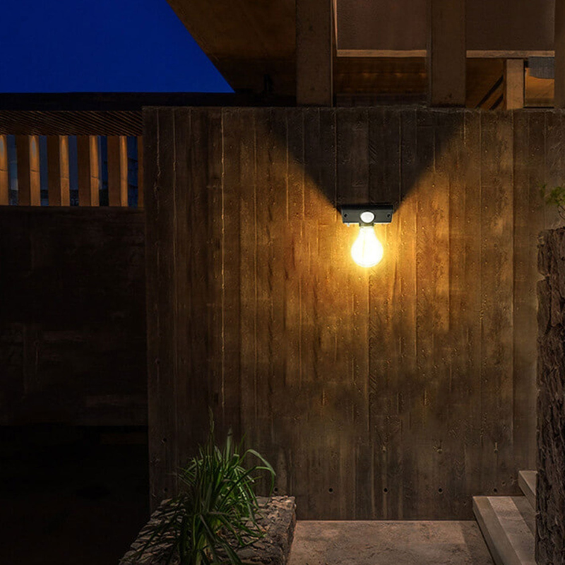 SolarGuard Wall lamp with motion sensor