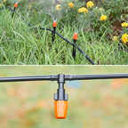 Single port adjustable spray nozzle