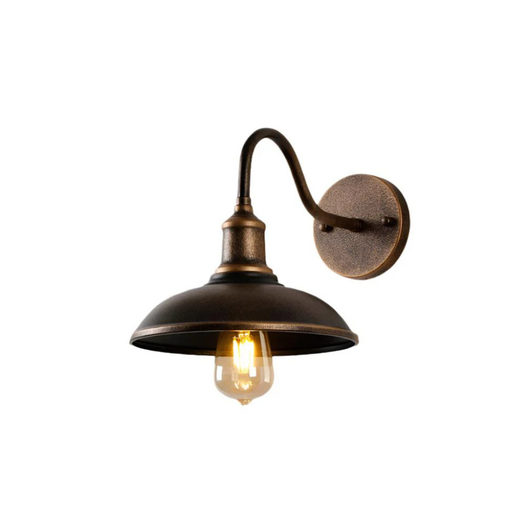 Antique Brass IP65 Waterproof Outdoor Wall Lamp