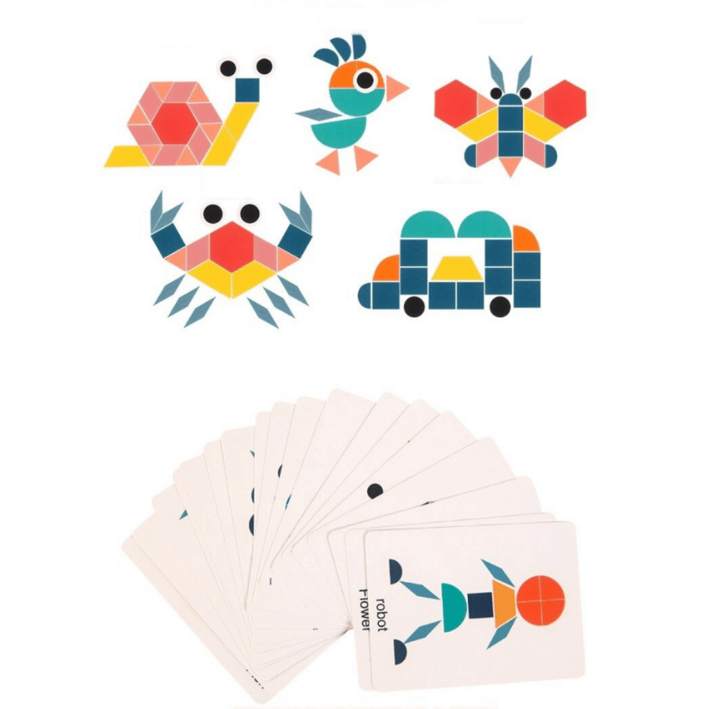 Unleash Your Creativity - Geometric Shape Puzzle
