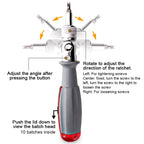 10 In 1 Ratchet Multitool Screwdriver Set