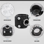Clamp saddle drain valve