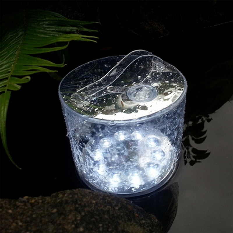 Solar-Powered Foldable Garden Lamp – Portable LED Outdoor Lighting for Garden and Yard