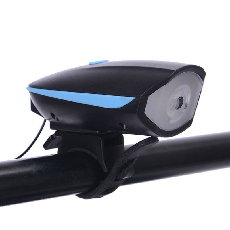 USB-rechargeable mountain bike headlight
