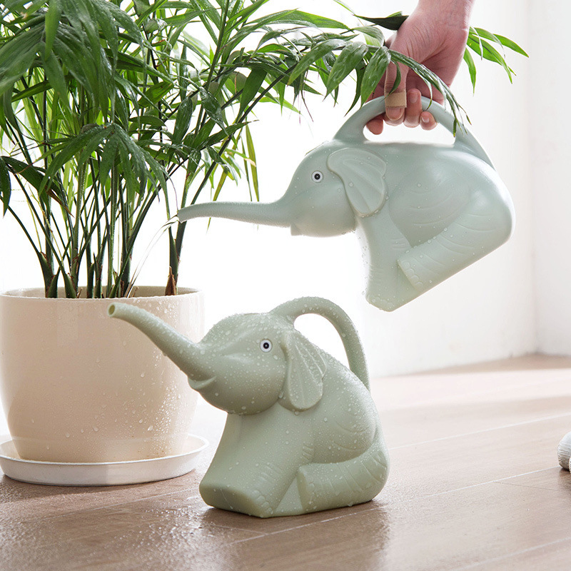 Cute elephant watering can for the garden in various colors