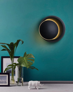 Modern Wall Lamp with Halo Light Circle Ambient Lighting