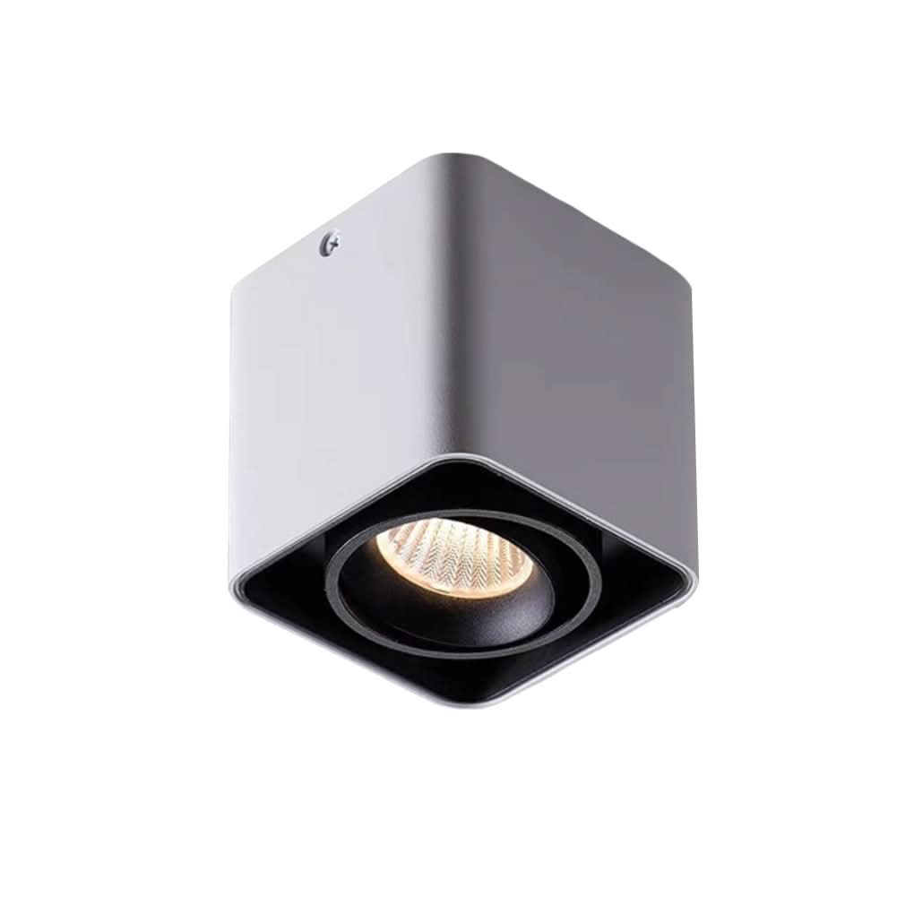 Square Adjustable Ceiling Lamp with Dimmable LED Light