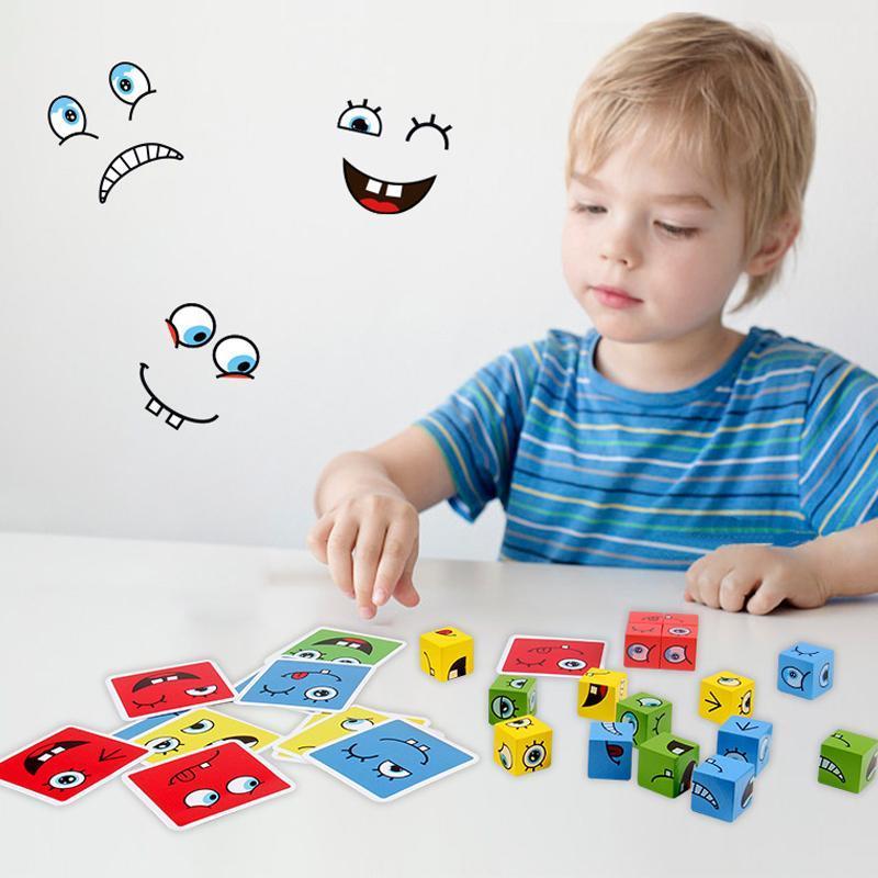 BlockiMix Wooden Puzzle Game – Colorful Educational Blocks for Toddlers and Preschoolers