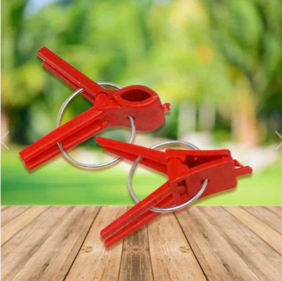 Plastic Refinement Clips for Garden Plants – Ideal for Vegetables and Plant Care