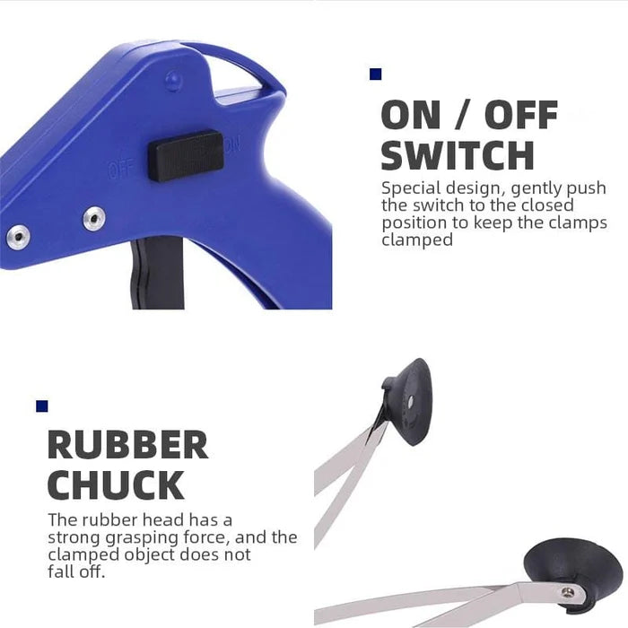 Folding Long Handle Aluminum Alloy Object Picker