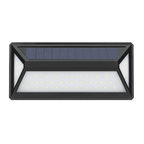 Solar LED Wall Light with Motion Sensor and Waterproof Outdoor Construction