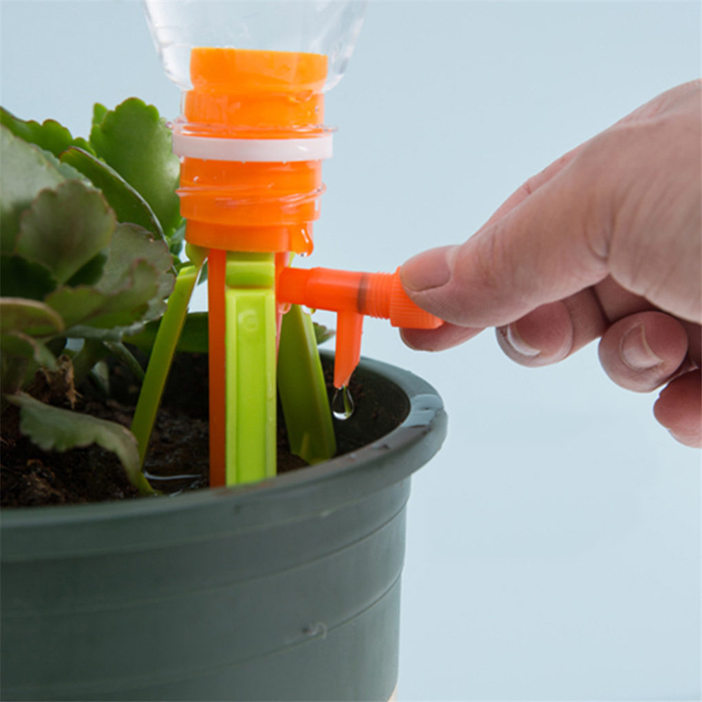 Automatic watering spike for plants – With bottle adapter