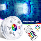 Underwater LED light with remote control – RGB multicolor pool lighting for bathrooms and ponds