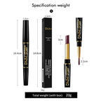 Lip liner and lip stick 2 in 1