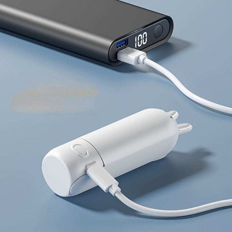 USB Rechargeable Mini Handheld Desk Fan