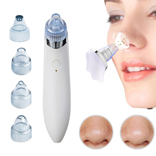 LuxeGlow Elite Blackhead Remover | Rechargeable 4-in-1 solution for a clear, radiant skin
