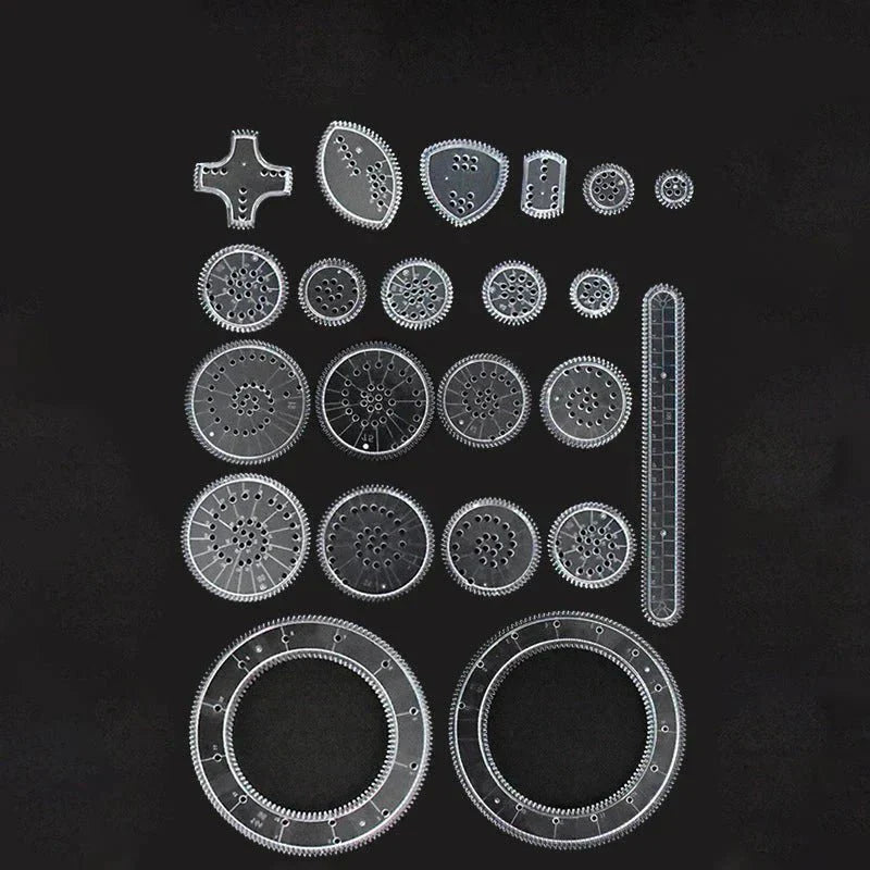 Spirograph Drawing Set - Artistic Precision - Dazzling Creations!