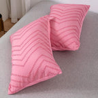 Chevron Plush Quilt Cover | 3pcs Set