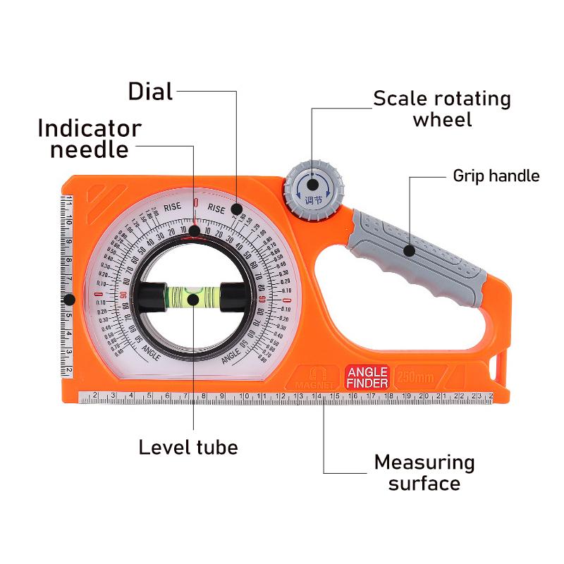Universal Inclination Measuring Rod