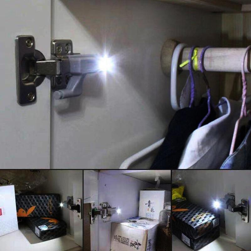 Interior hinge LED sensor light for kitchen bedroom (10 pieces)