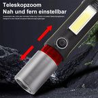 Multifunctional outdoor flashlight for adventures