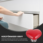 Heart-shaped toilet button