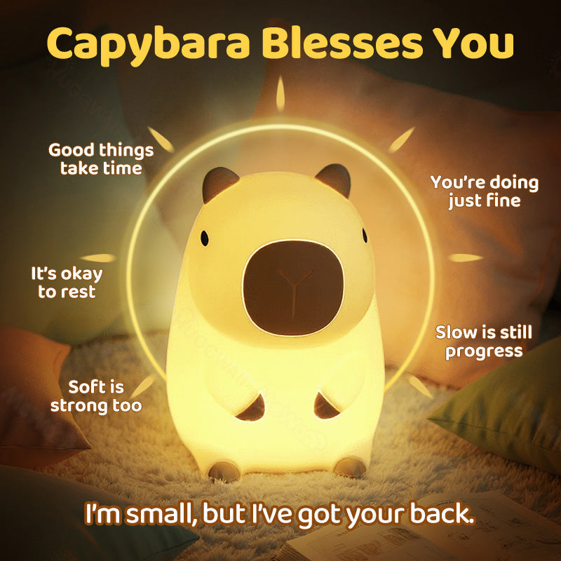 SquishBara | Capybara Squishy Night Light Ideal Gift for All Ages