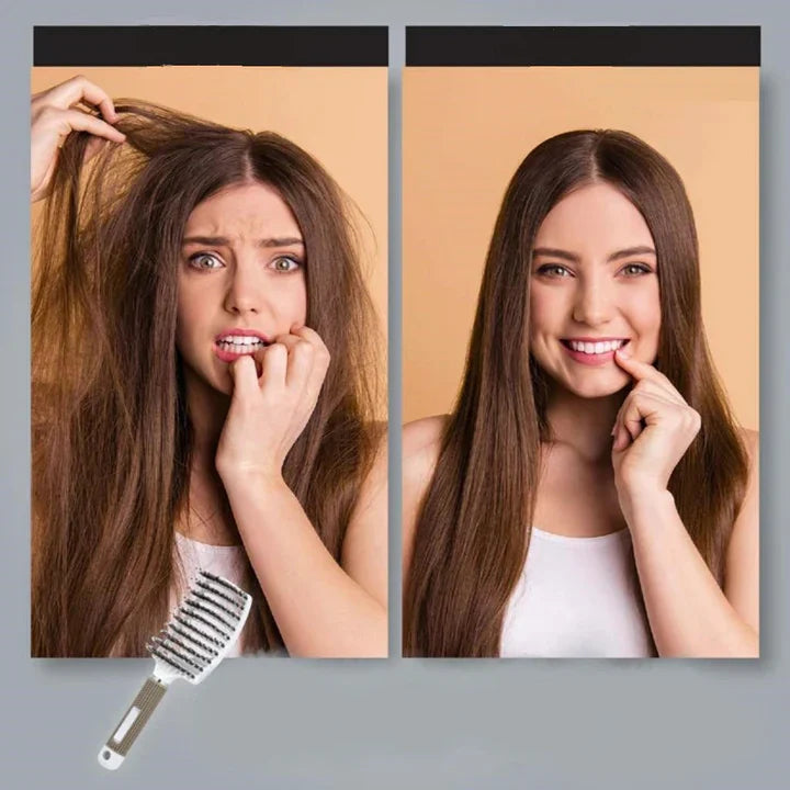 Knot-free hairbrush | For effortless detangling