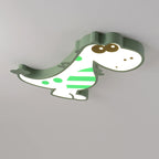 DinoBright LED Ceiling Light | Creative Dinosaur Design | Children's Room Lamp | Warm & White Light | Dimmable