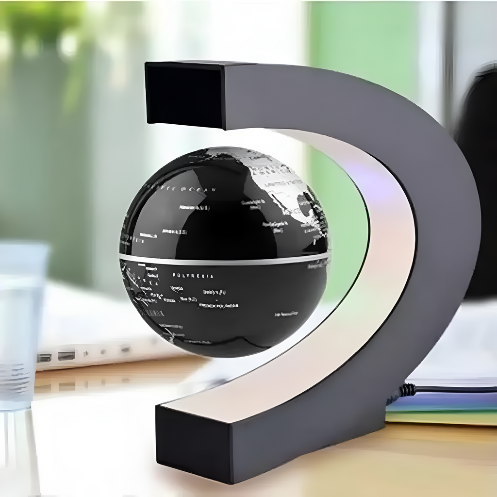 Armstrong | Magnetic Levitation Floating Globe Lamp with LED World Map