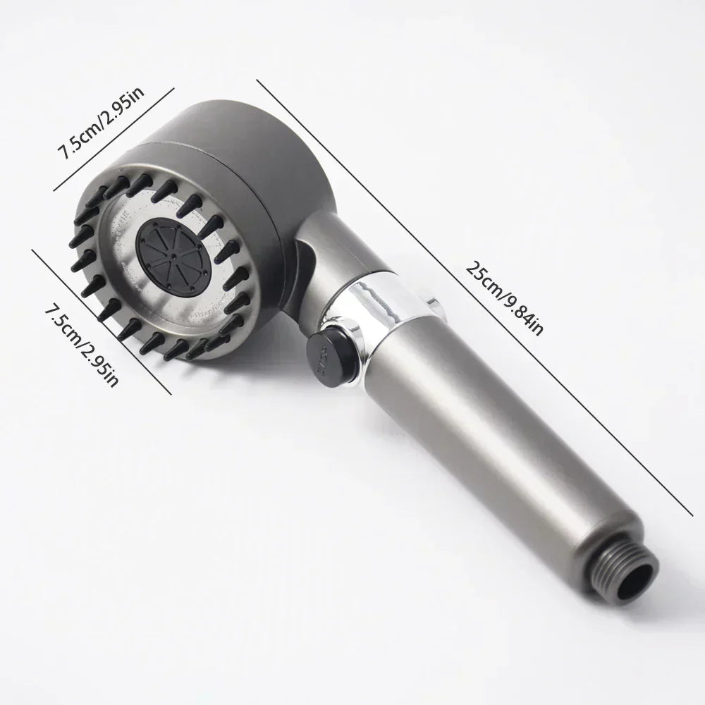 High-Pressure Shower Head with Water-Saving Spray Technology