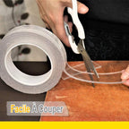 Non-adhesive and washable tape