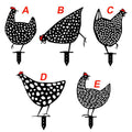 Simulated Chicken Ornament for the Garden