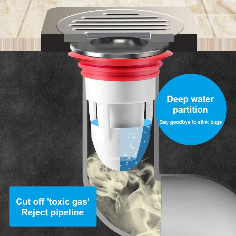 Silicone-Deodorant-Floor-Drain-Core