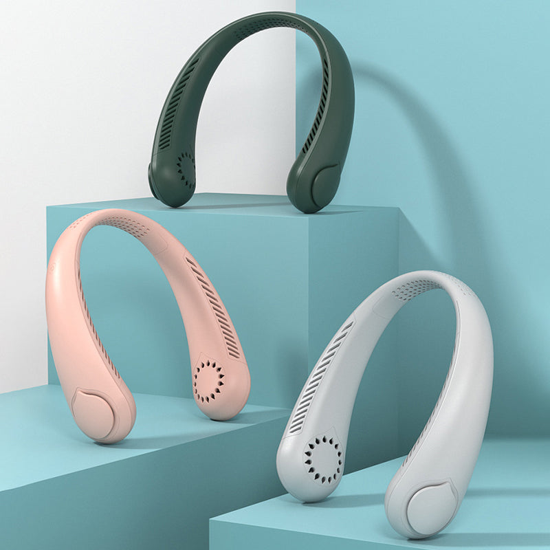 Portable neck fan