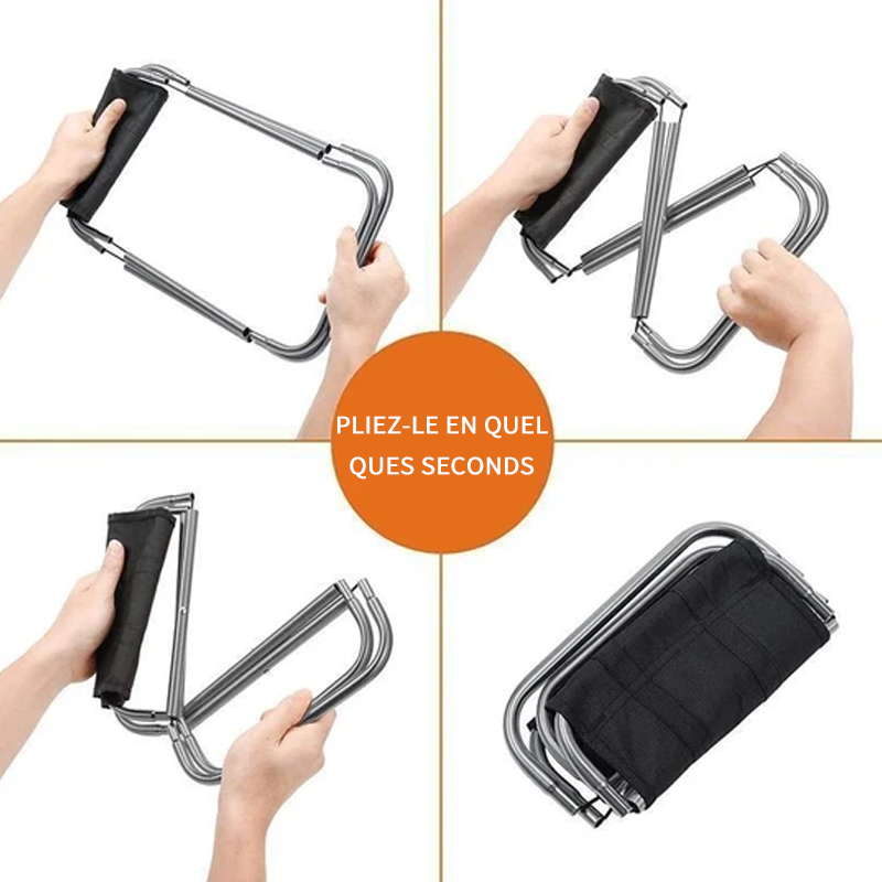 Folding Stool Camping Chair Portable Ultra Light