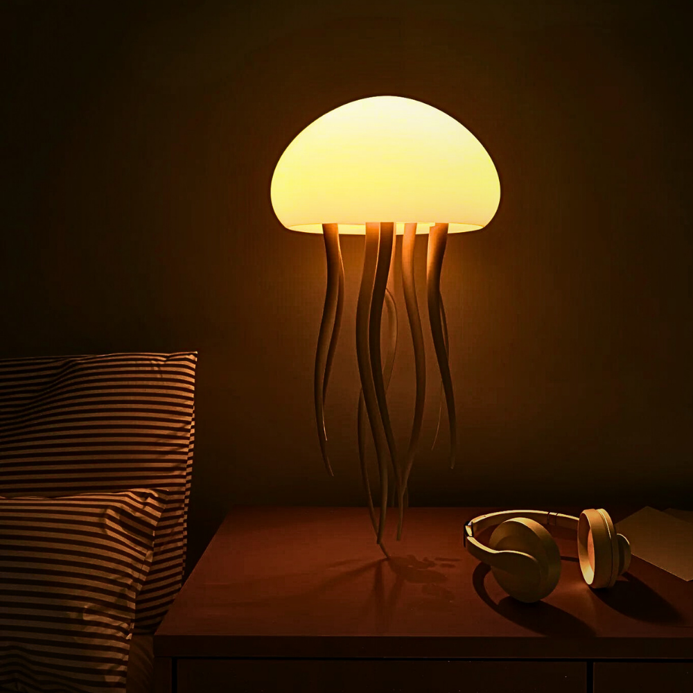 Jellyfish lamp