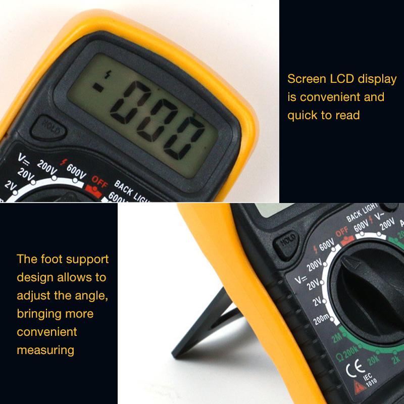 Compact digital multimeter