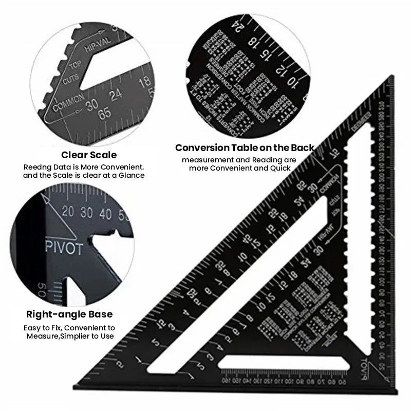 Aluminum alloy woodworking tools