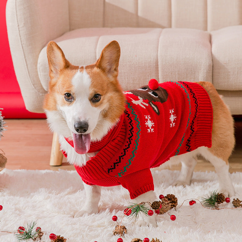 Warm Christmas clothing for pets