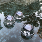 Solar LED Garden Balls – Waterproof Solar Lights for Outdoor Decoration and Pond Lighting