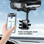 Multifunctional Rotatable Car Rearview Mirror Phone Holder