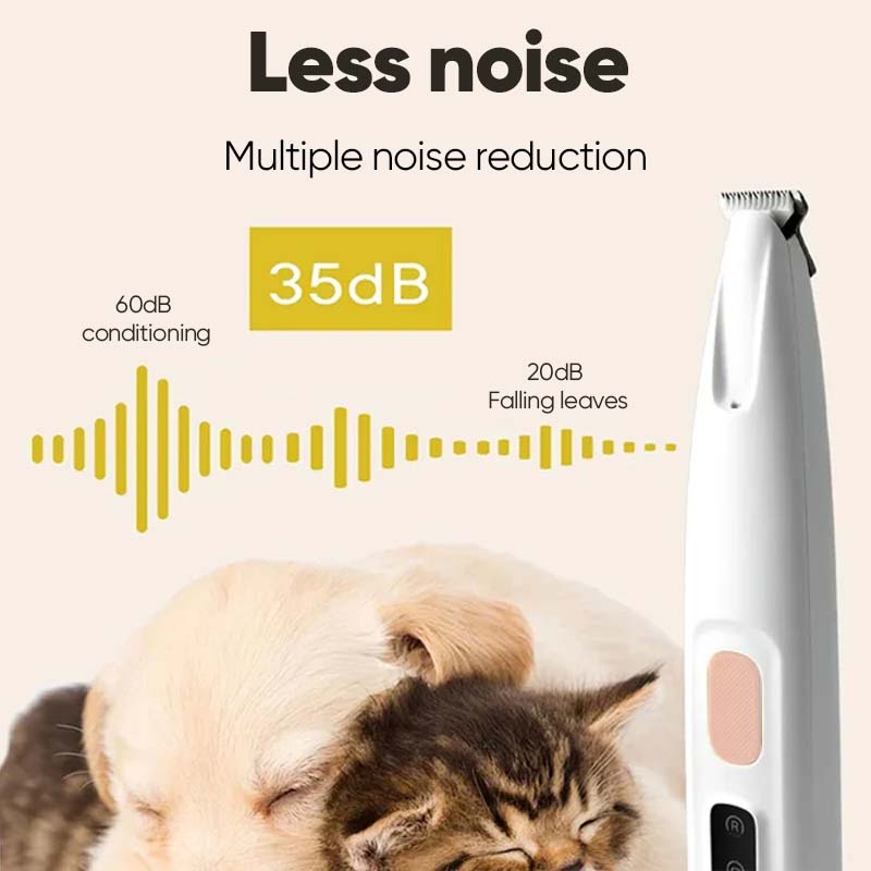 Pet Hair Clipper with LED Light