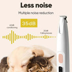 Pet Hair Clipper with LED Light