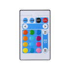 Decorative lamp with remote control and color effects