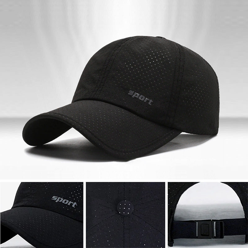 Breathable Sun Protection Cap with Brim